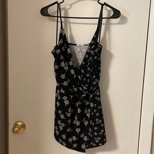 Black and white romper